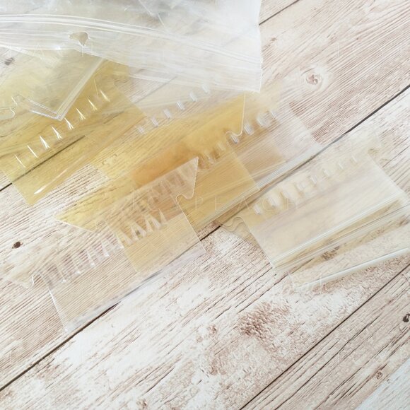 Hanging File Folder Tabs 50 Pack Plastic Insertable Index Tabs Office Supply - Picture 2 of 5